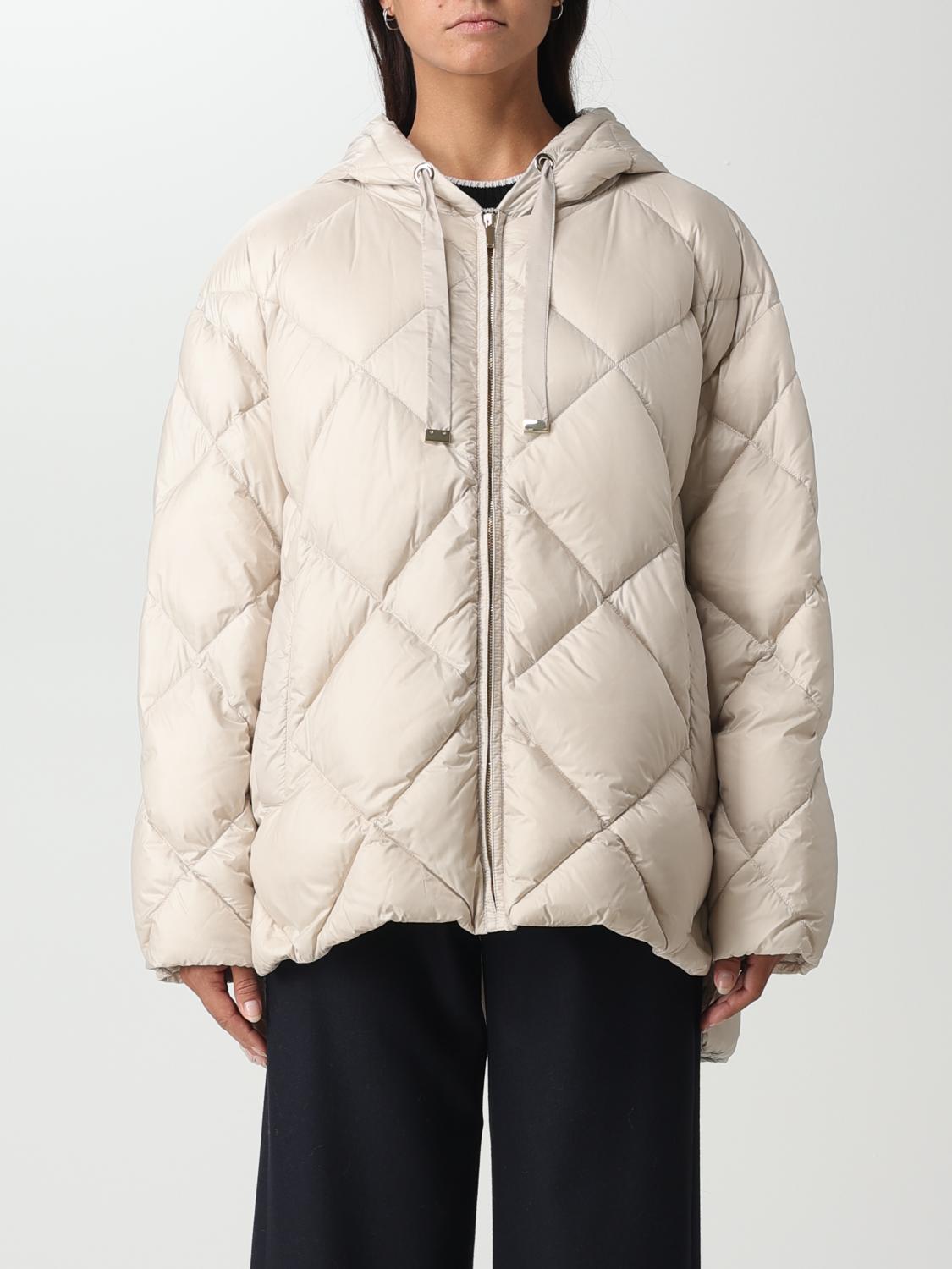 MAX MARA THE CUBE GIACCA: Piumino Max Mara The Cube in nylon trapuntato, Beige - Img 1
