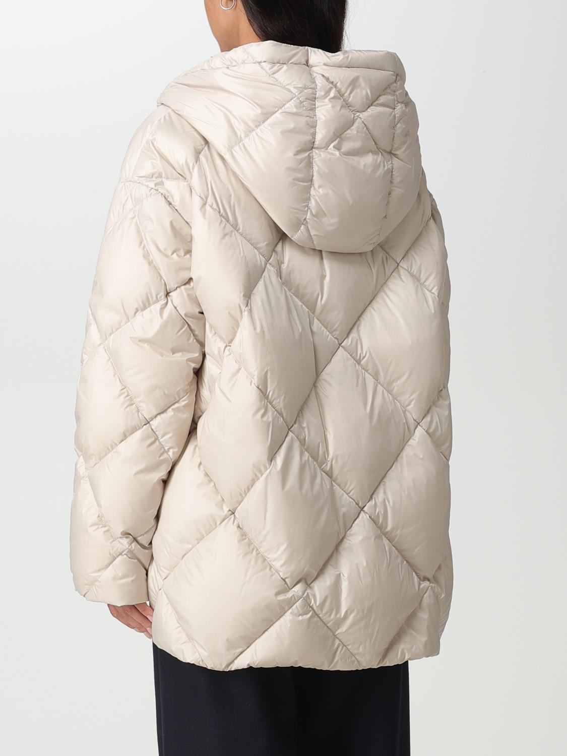 MAX MARA THE CUBE GIACCA: Piumino Max Mara The Cube in nylon trapuntato, Beige - Img 2