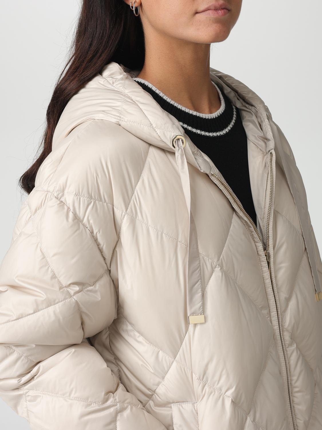 MAX MARA THE CUBE GIACCA: Piumino Max Mara The Cube in nylon trapuntato, Beige - Img 4