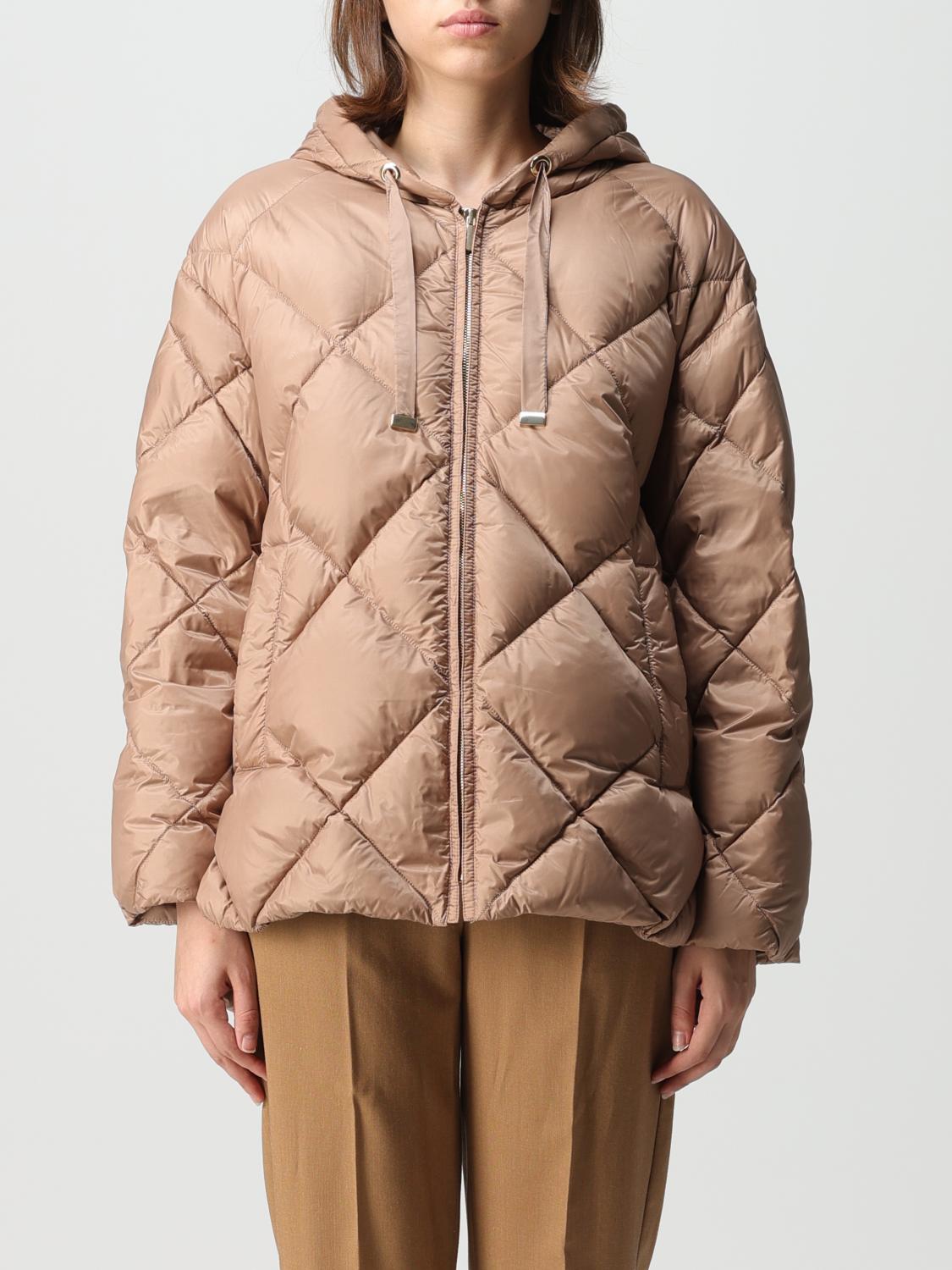 MAX MARA THE CUBE GIACCA: Piumino Max Mara The Cube in nylon trapuntato, Cammello - Img 1