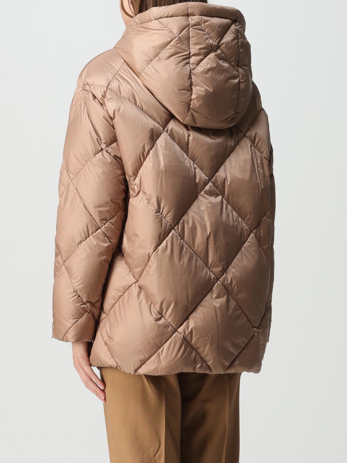 MAX MARA THE CUBE GIACCA: Piumino Max Mara The Cube in nylon trapuntato, Cammello - Img 2