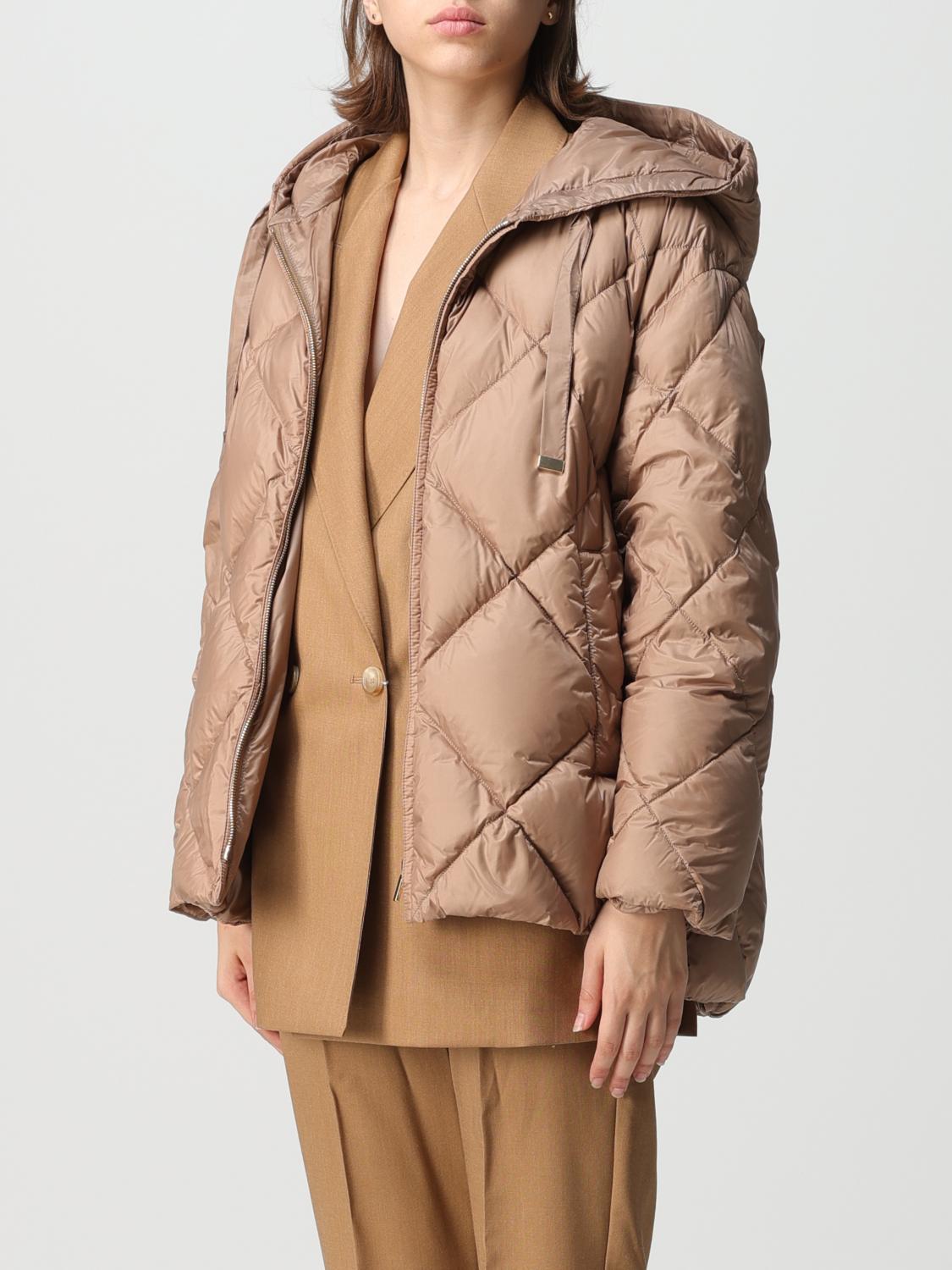 MAX MARA THE CUBE GIACCA: Piumino Max Mara The Cube in nylon trapuntato, Cammello - Img 3