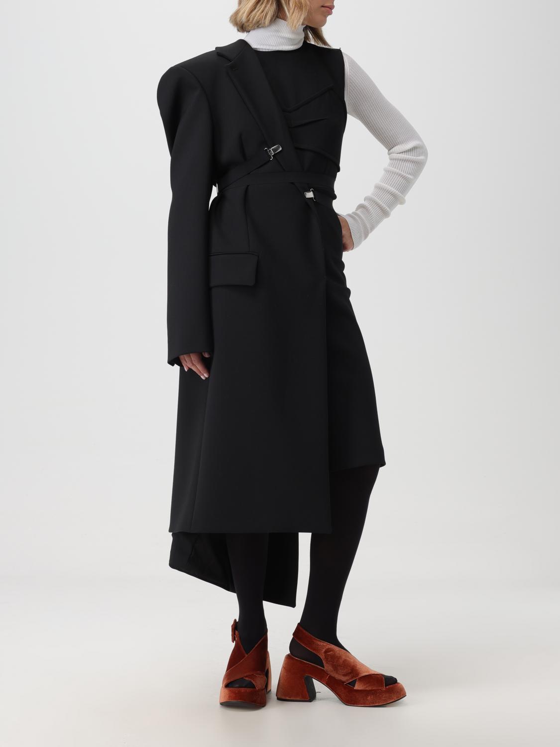 Sportmax コート レディース - ブラック | 2320160236600 | GIGLIO.COM | SPORTMAX コート（その他） レディース | SPORTMAX（MAX MARA）