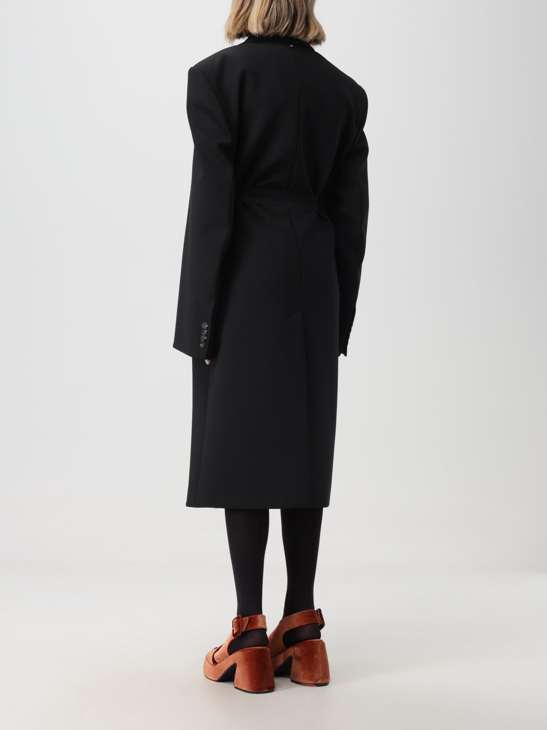 コート SPORTMAX Woman Coat Black 2320160236600 002 Sportmax Outlet: Coat woman - Black | Sportmax coat