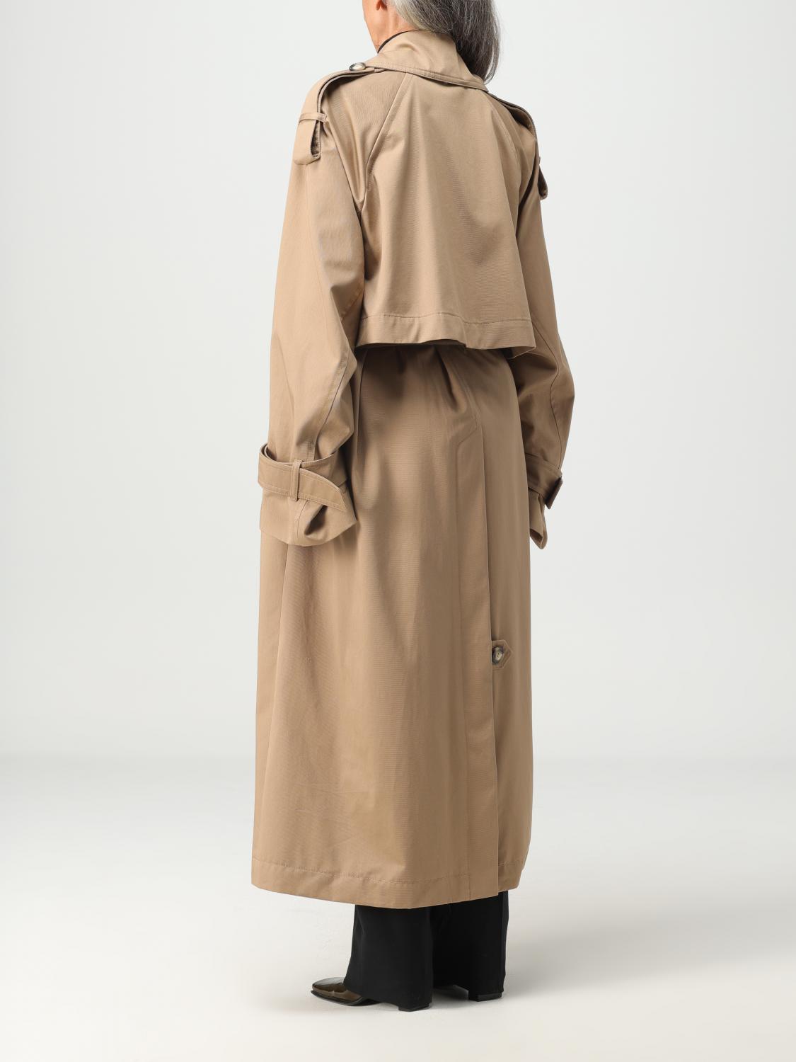 アウターその他 SPORTMAX Woman Trench coat Sand 2320260136600 001 Sportmax Outlet: Raincoat woman - Sand | Sportmax trench