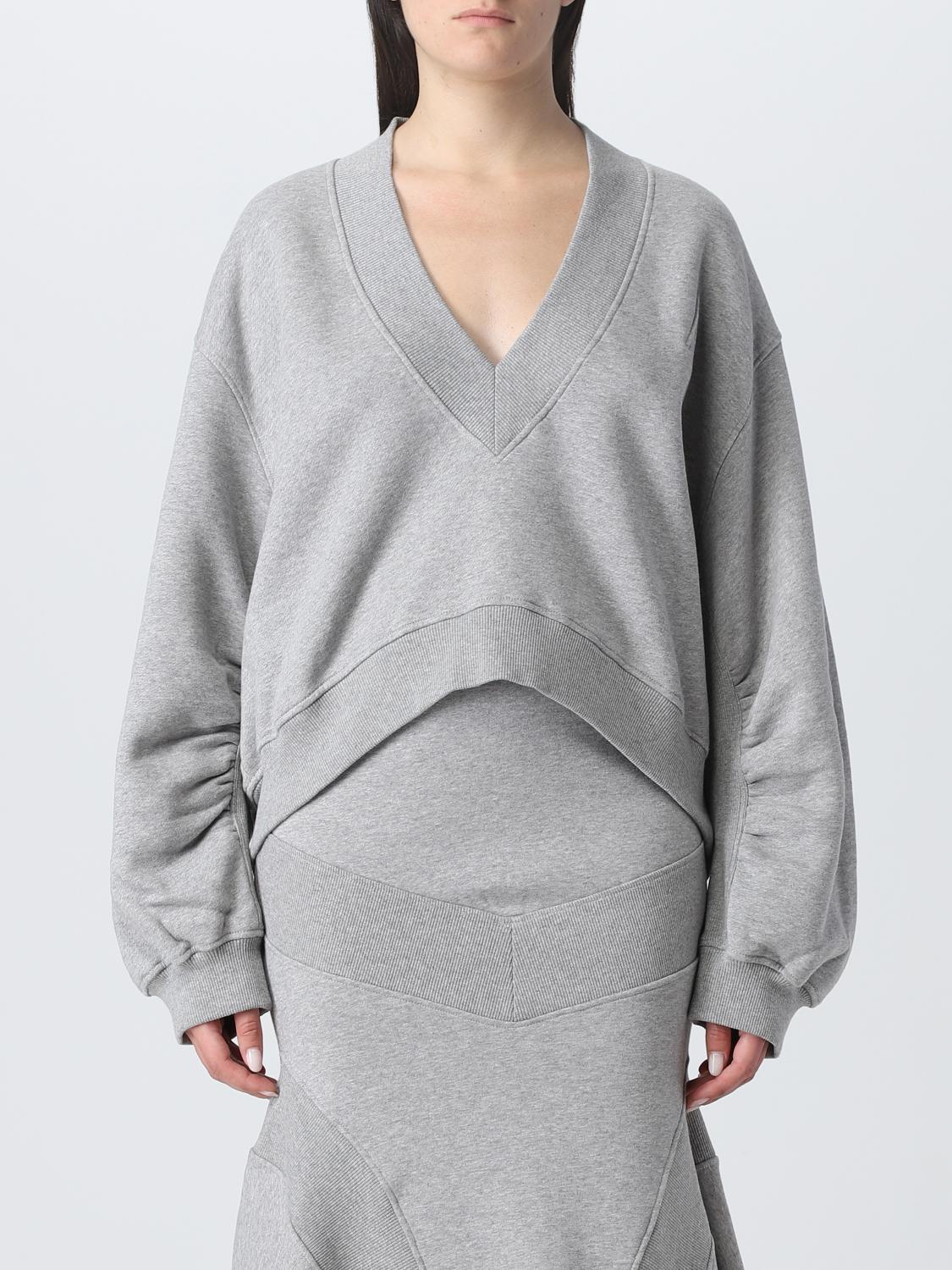 THE ATTICO SUDADERA: Sudadera mujer The Attico, Gris - Img 1