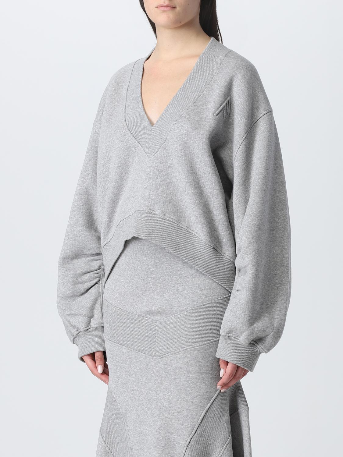 THE ATTICO SUDADERA: Sudadera mujer The Attico, Gris - Img 4