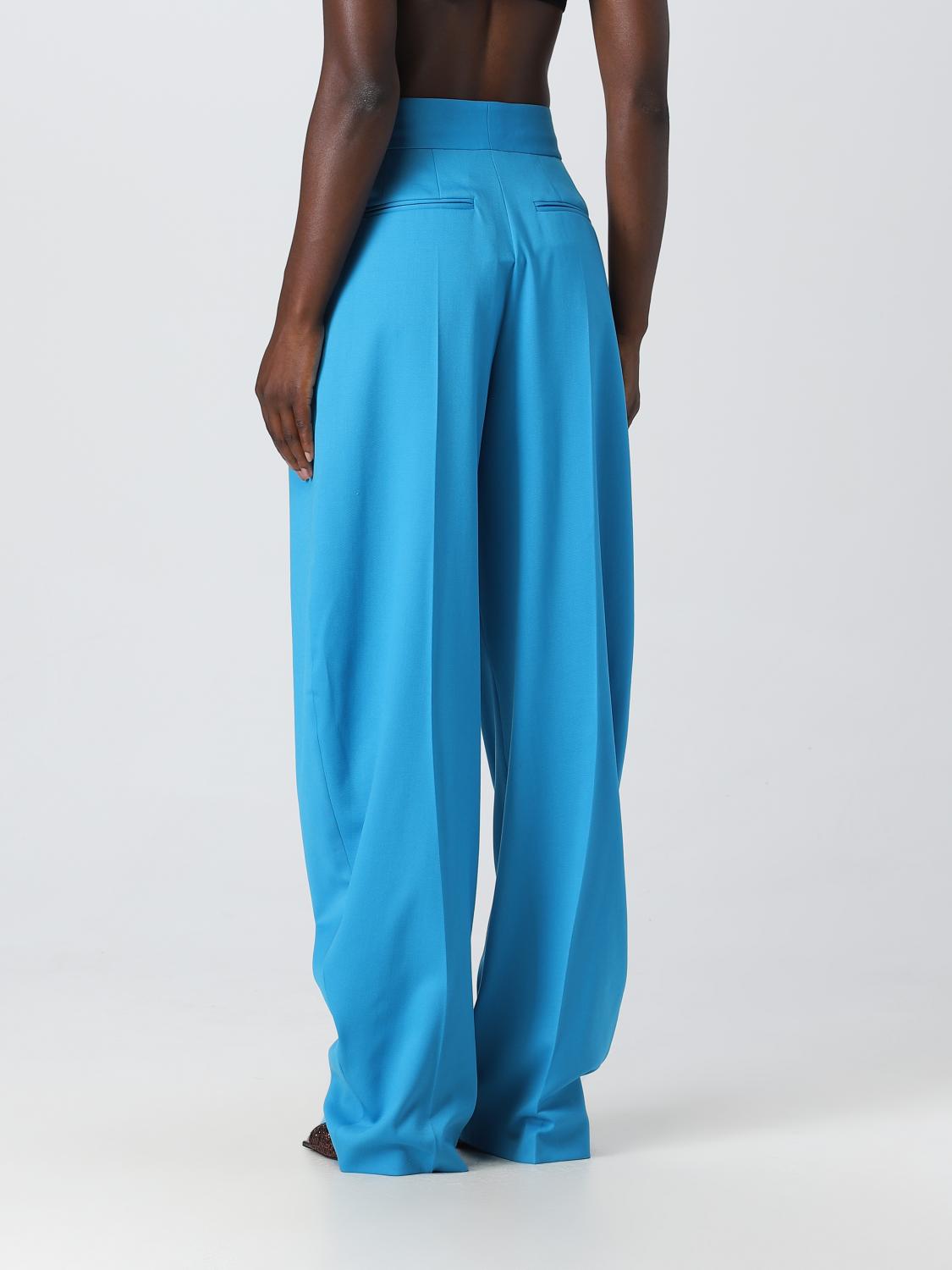 パンツ THE ATTICO Woman Pants Gnawed Blue 237WCP102W041 258 The Attico Outlet: Pants woman - Gnawed Blue | The Attico