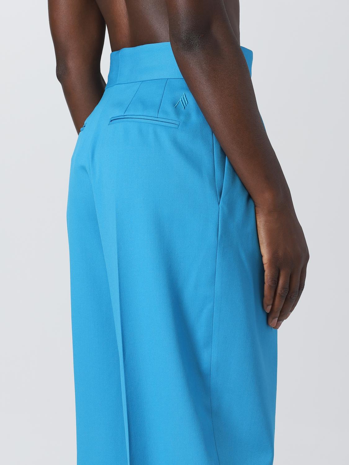 パンツ THE ATTICO Woman Pants Gnawed Blue 237WCP102W041 258 The Attico Outlet: Pants woman - Gnawed Blue | The Attico