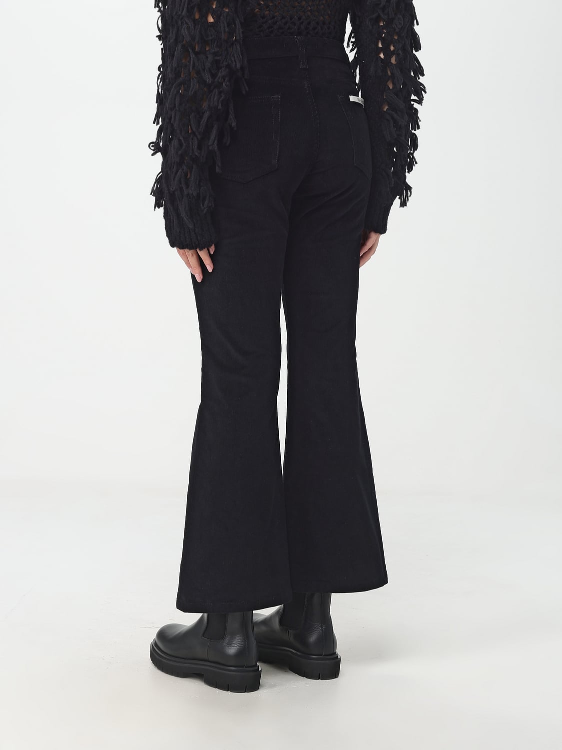RE-HASH PANTALONES: Pantalón mujer Re-hash, Negro - Img 2