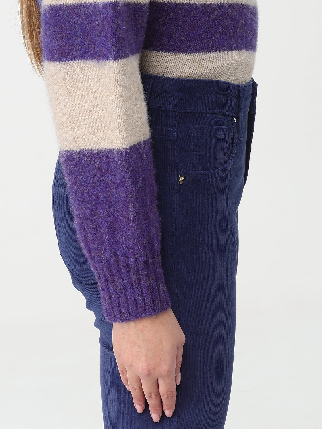RE-HASH HOSE: Hose damen Re-hash, Lavendel - Img 3