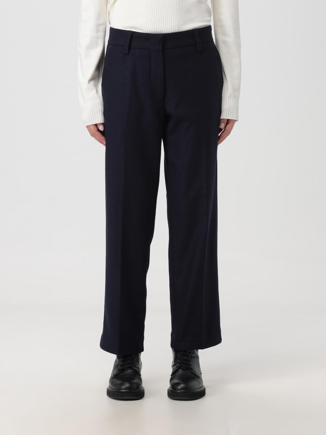 RE-HASH: Pants woman - Blue | Re_HasH pants P0453W016 online at GIGLIO.COM