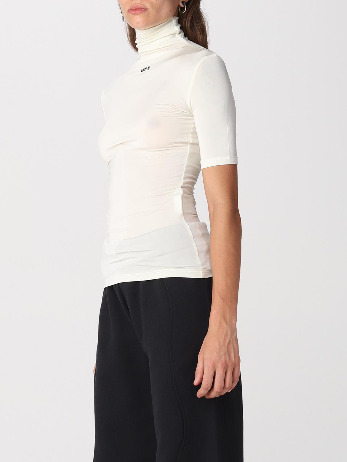OFF-WHITE TOP: Top e bluse donna Off-white, Bianco - Img 4