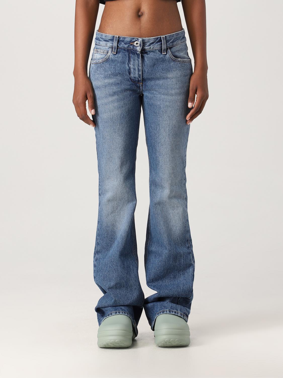 OFF-WHITE JEANS: Jeans damen Off-white, Blau - Img 1
