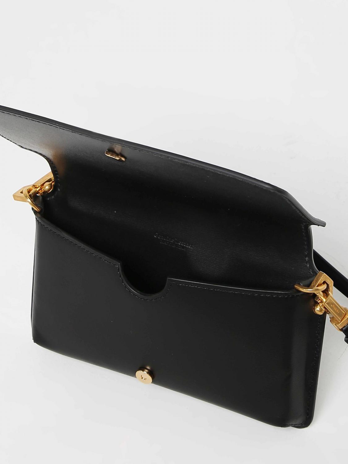 OFF-WHITE MINI BAG: Off-White Jitney leather smartphone case, Black - Img 4