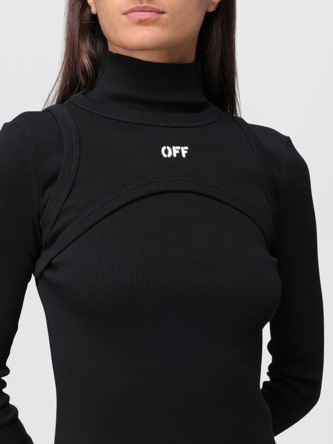 OFF-WHITE ドレス: ドレス レディース Off-white, ブラック - Img 3