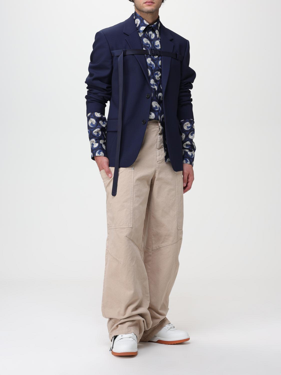 OFF-WHITE BLAZER: Jacket men Off-white, Black - Img 2