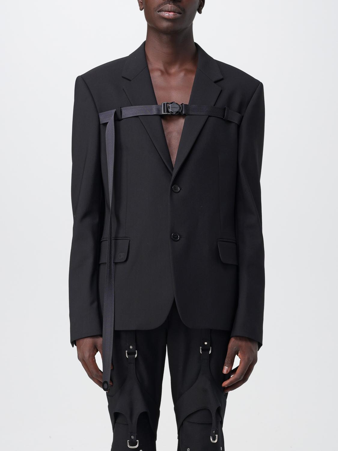 OFF-WHITE BLAZER: Jacket men Off-white, Black 1 - Img 1
