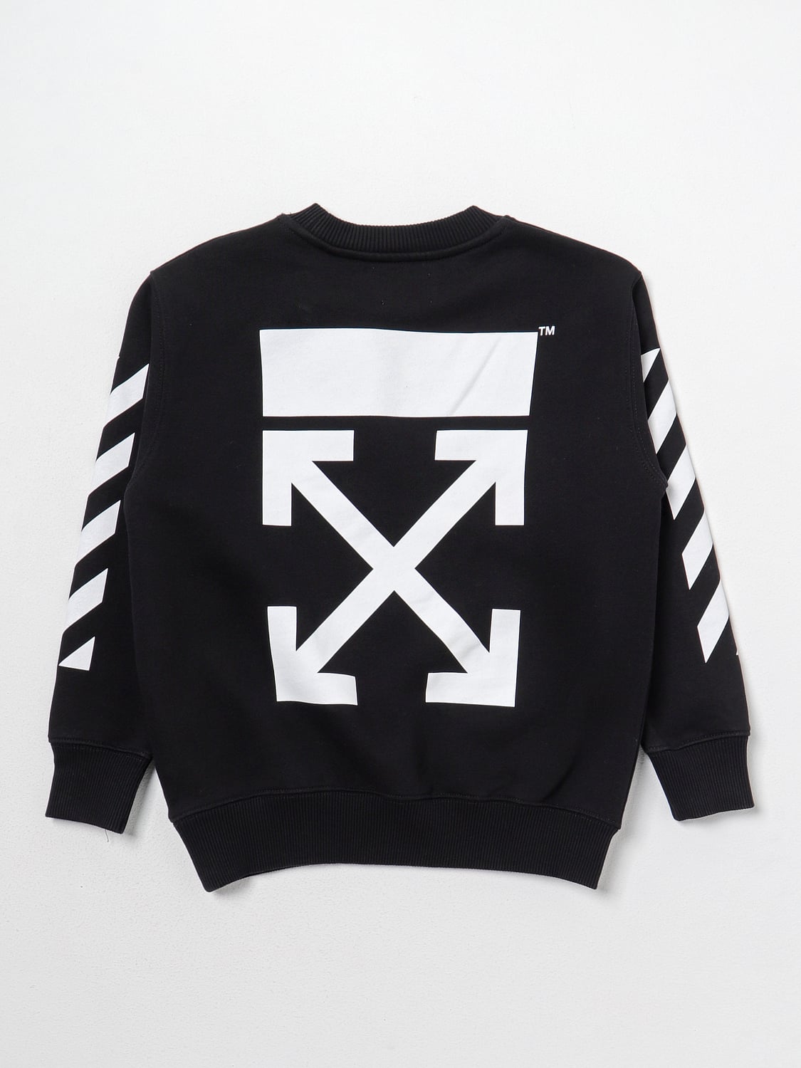 OFF-WHITE KIDS SWEATER: Sweater kids Off-white, Black - Img 2