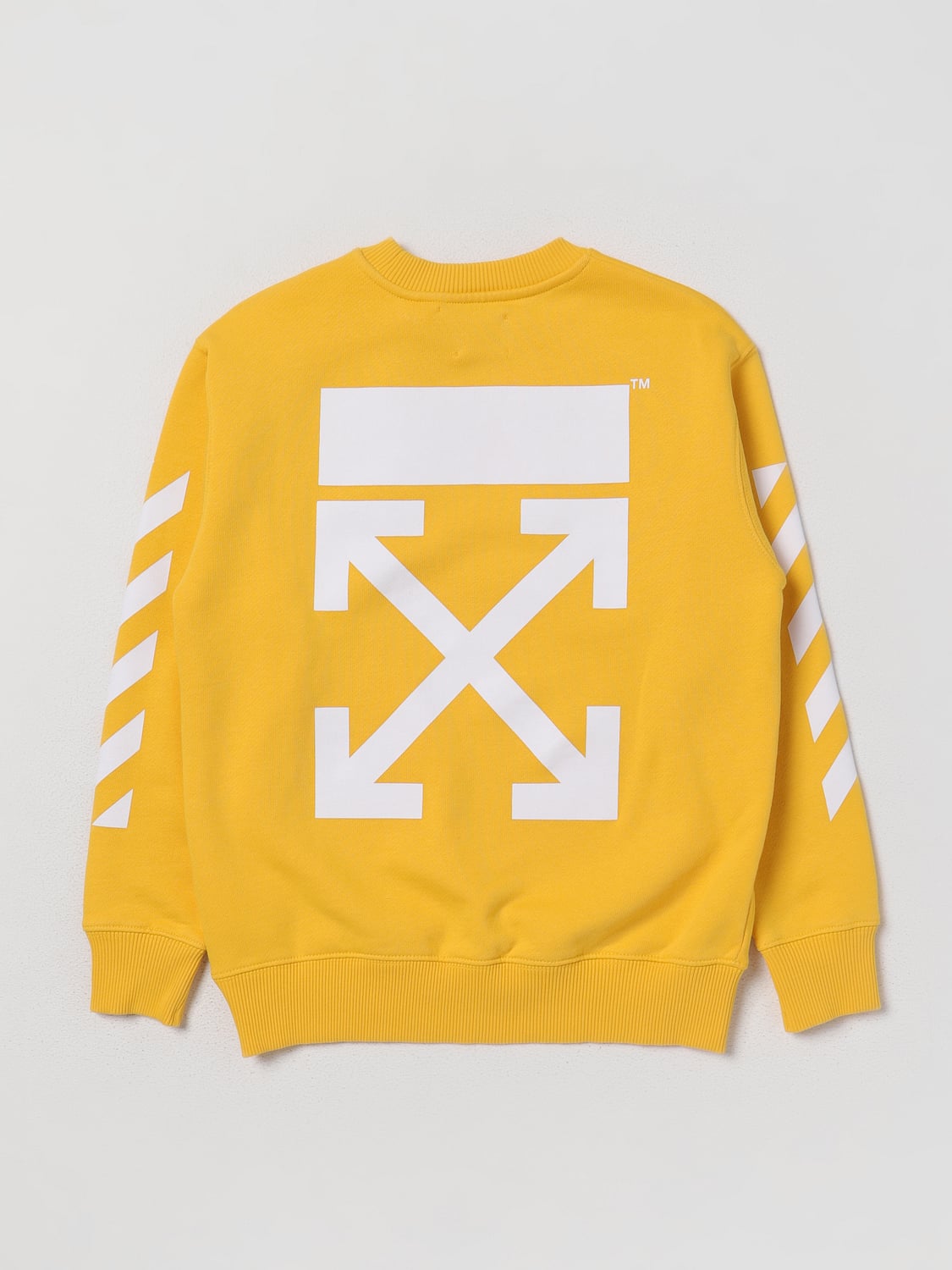 OFF-WHITE KIDS PULLOVER: Pullover kinder Off-white, Gelb - Img 2
