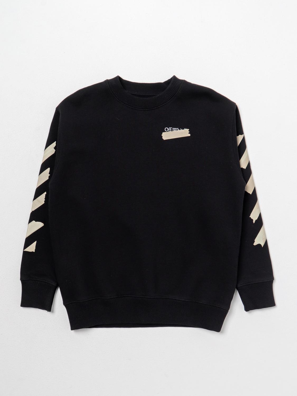 OFF-WHITE KIDS PULL: Pull enfant Off-white, Noir - Img 1