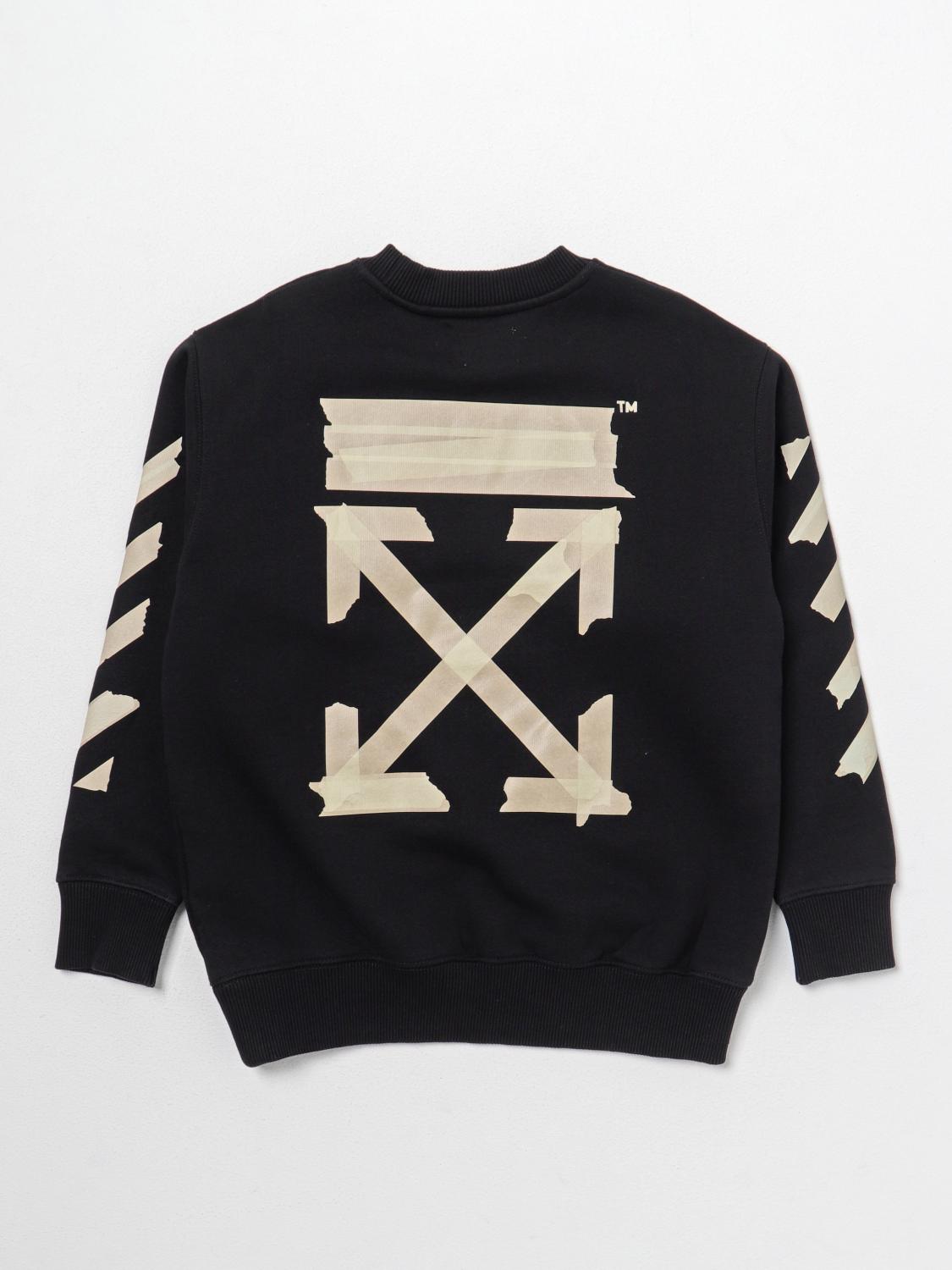 OFF-WHITE KIDS PULL: Pull enfant Off-white, Noir - Img 2