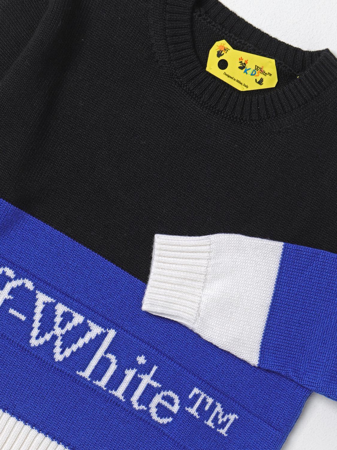 OFF-WHITE KIDS SWEATER: Sweater kids Off-white, Black - Img 3