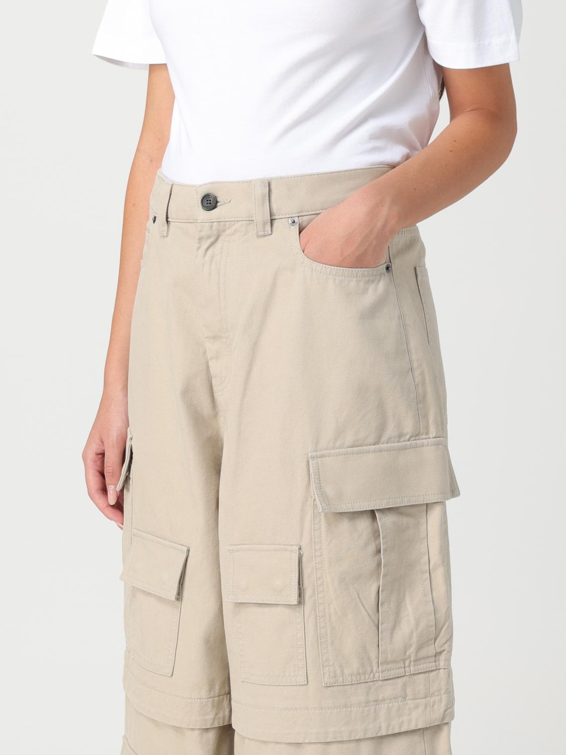 AMBUSH PANTALONI: Pantalone Cargo Ambush in cotone, Denim - Img 4