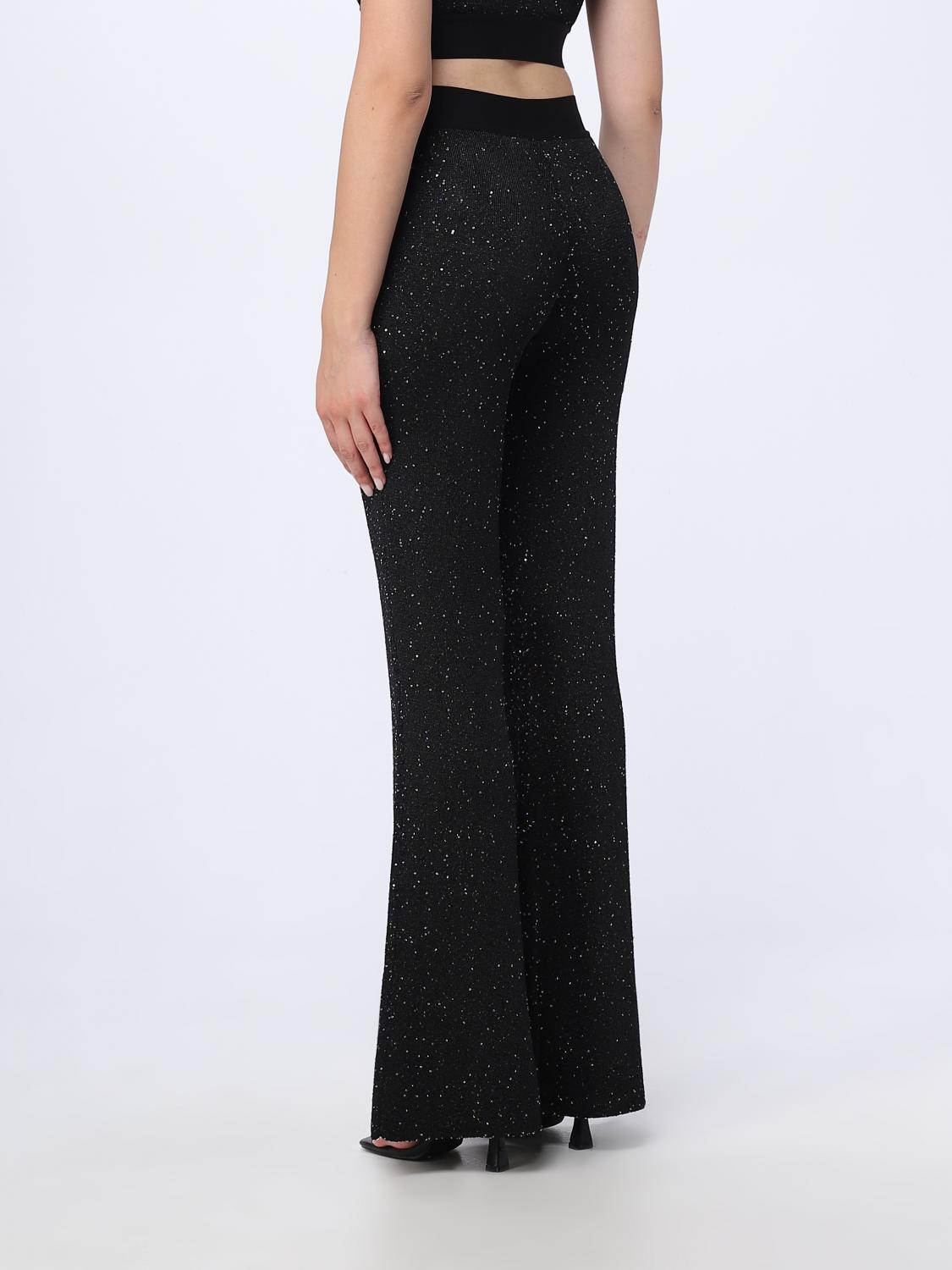 PALM ANGELS PANTALONES: Pantalón mujer Palm Angels, Negro - Img 3