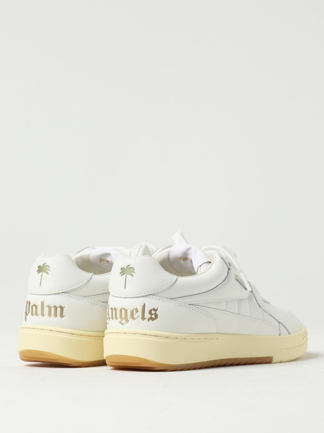 Palm Angels Palm University leather sneakers - White