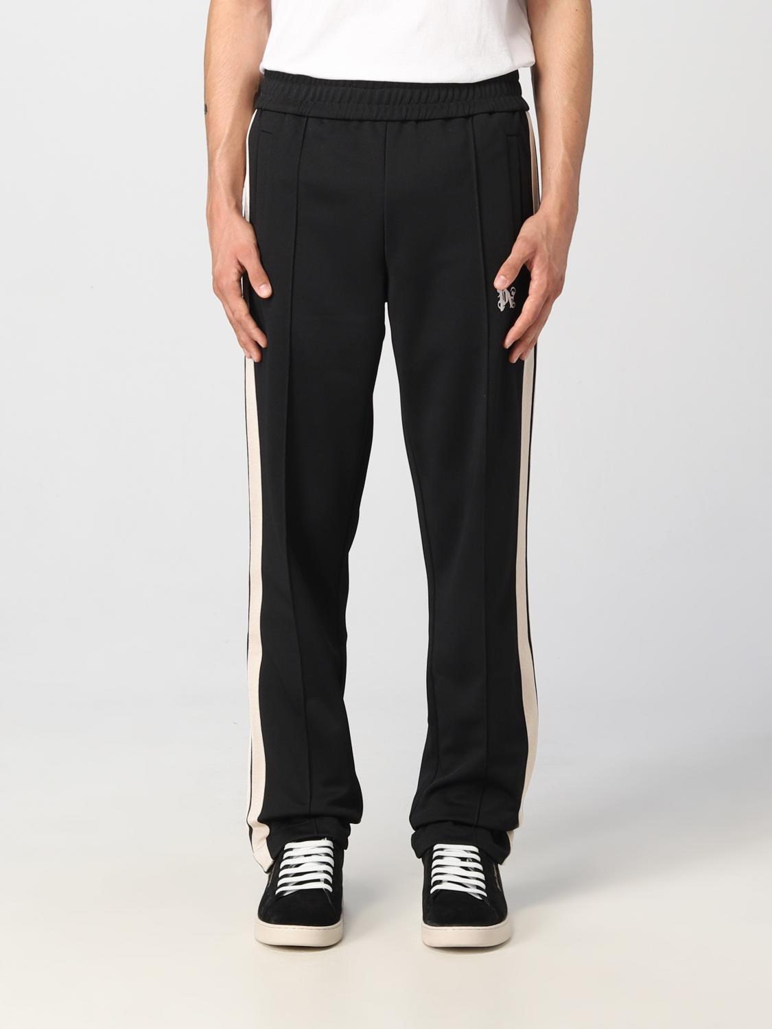 Elasticated Waistband Palm Angels Black Tracksuit Bottoms PALM