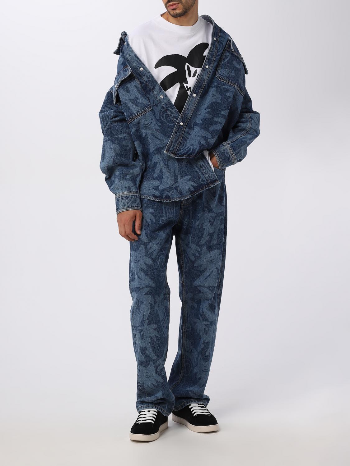 PALM ANGELS JEANS: Palm Angels denim jeans, Denim - Img 2