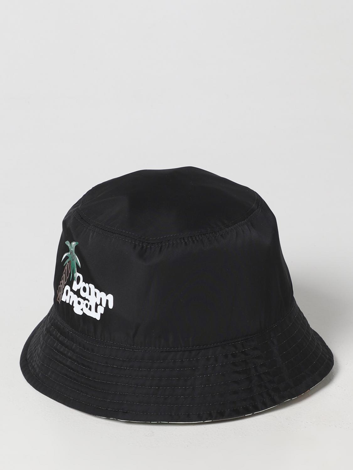 PALM ANGELS CAPPELLO: Cappello Palm Angels in nylon, Panna - Img 2