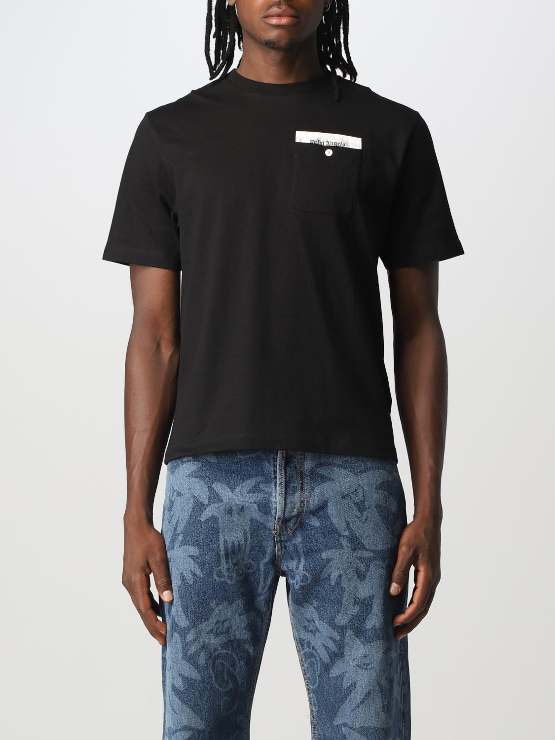 PALM ANGELS CAMISETA: Camiseta hombre Palm Angels, Negro - Img 1