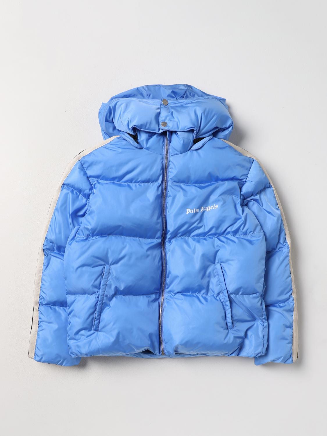 Angels Track Jacket Blaue Palm Angels Jacke Puffer Jacket