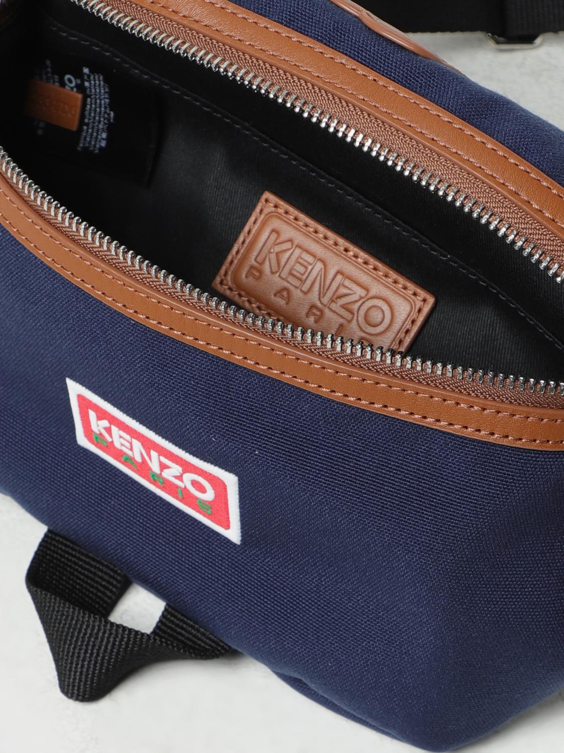 KENZO GÜRTELTASCHE: Tasche herren Kenzo, Blau - Img 4