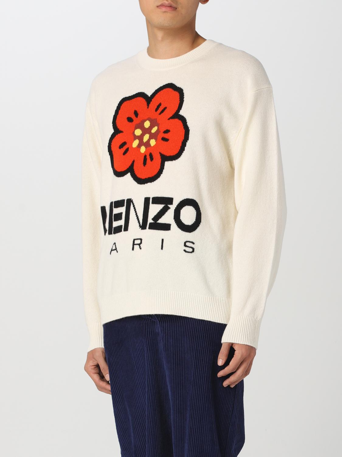 KENZO PULL: Pull homme Kenzo, Blanc - Img 4