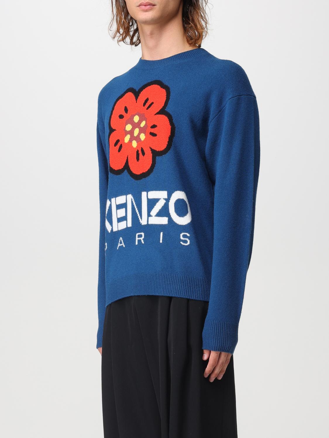 KENZO JERSEY: Jersey hombre Kenzo, Azul Oscuro - Img 4