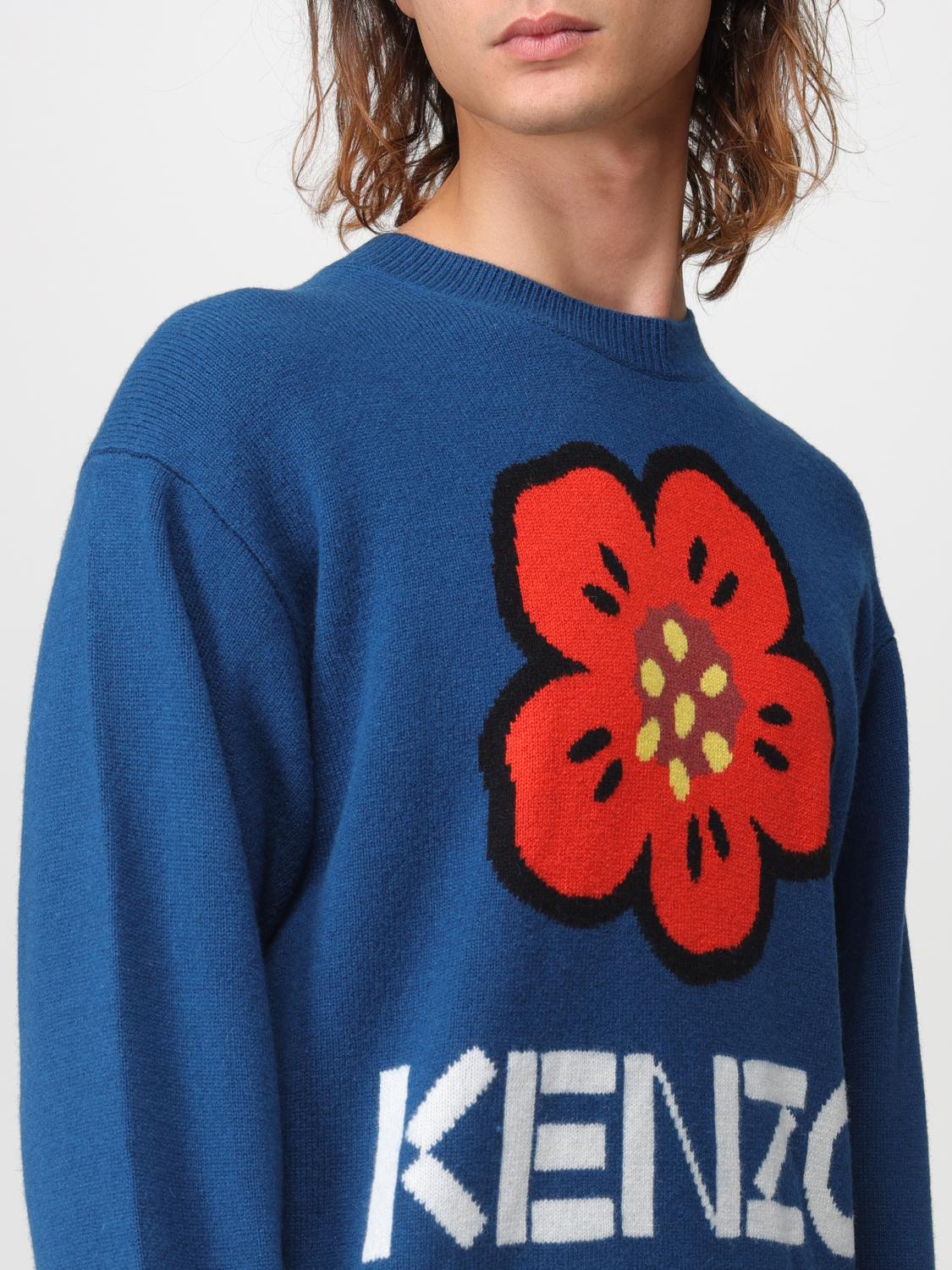 KENZO JERSEY: Jersey hombre Kenzo, Azul Oscuro - Img 5