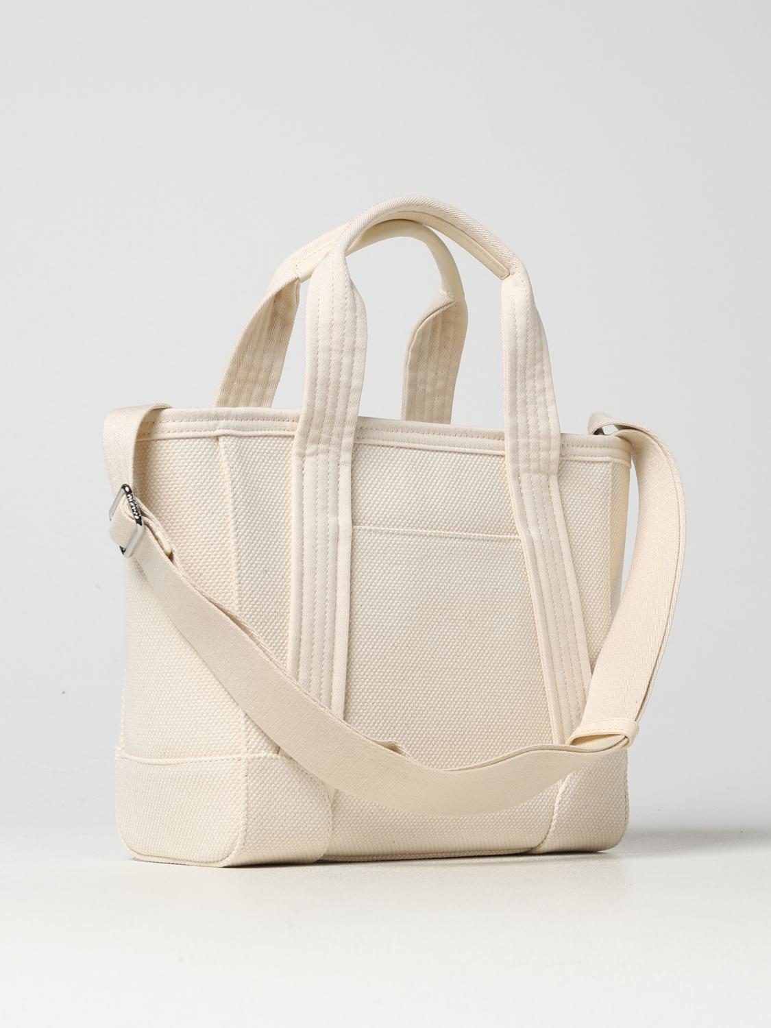 KENZO BORSA TOTE: Borsa Kenzo in cotone canvas, Bianco - Img 2