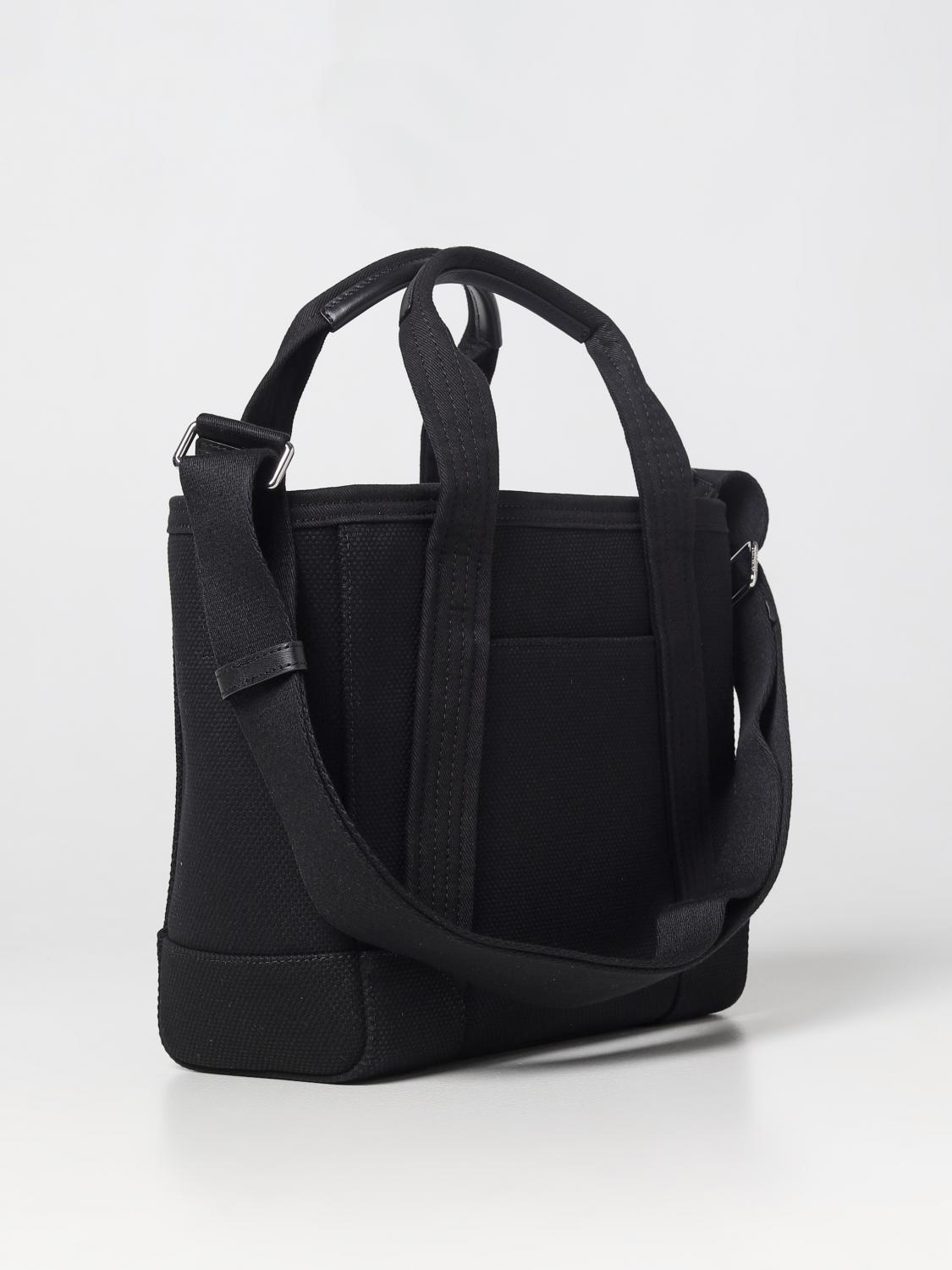 KENZO BORSA TOTE: Borsa Kenzo in cotone canvas, Nero - Img 2