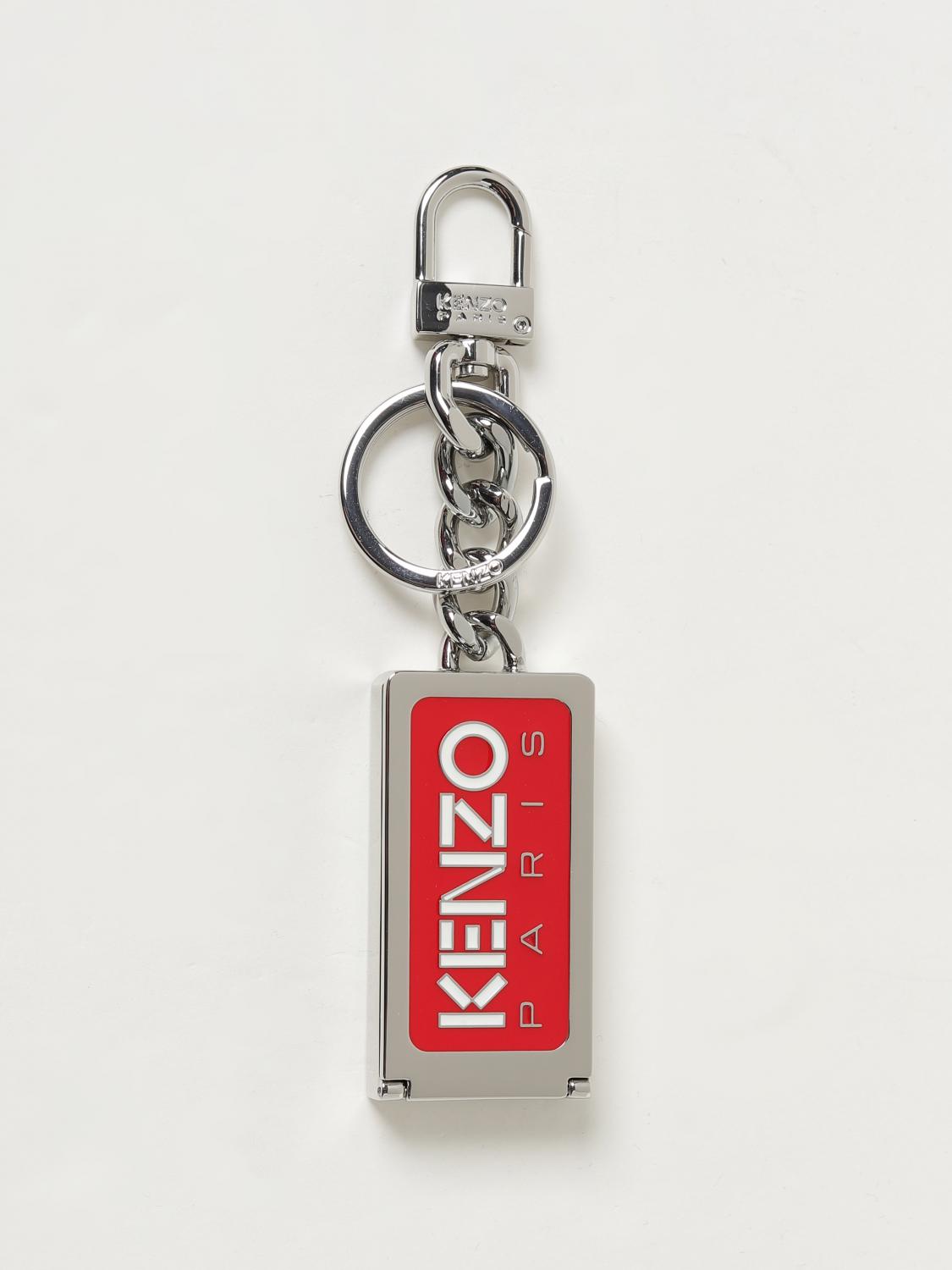 Kenzo metal key ring - Silver | FD65AC042M03 | GIGLIO.COM