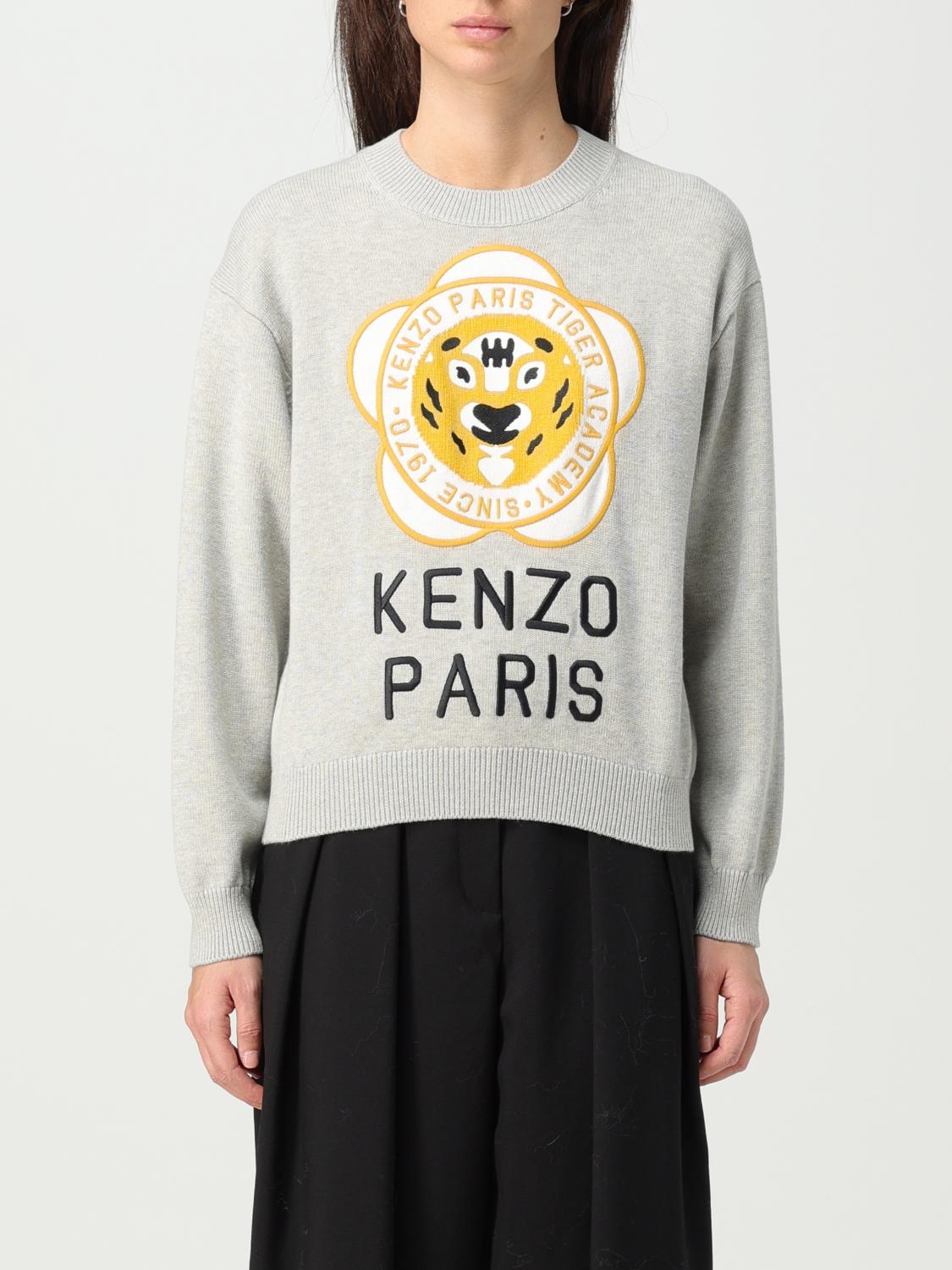 KENZO PULLOVER: Pullover damen Kenzo, Grau - Img 1