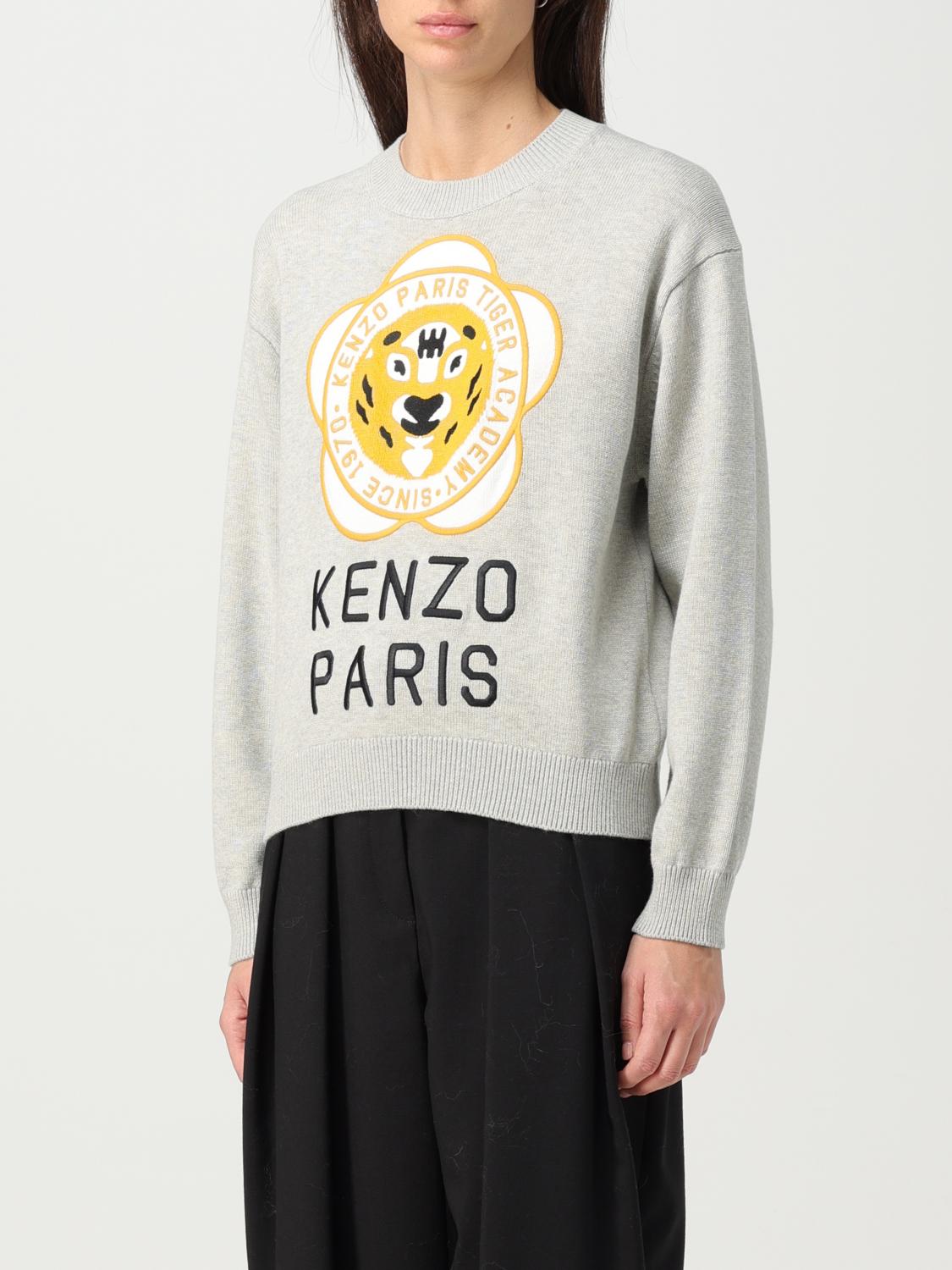 KENZO PULLOVER: Pullover damen Kenzo, Grau - Img 4