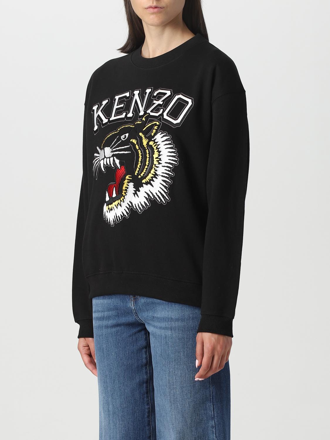 KENZO 스웨트셔츠: 스웨트셔츠 여성 Kenzo, 블랙 - Img 3