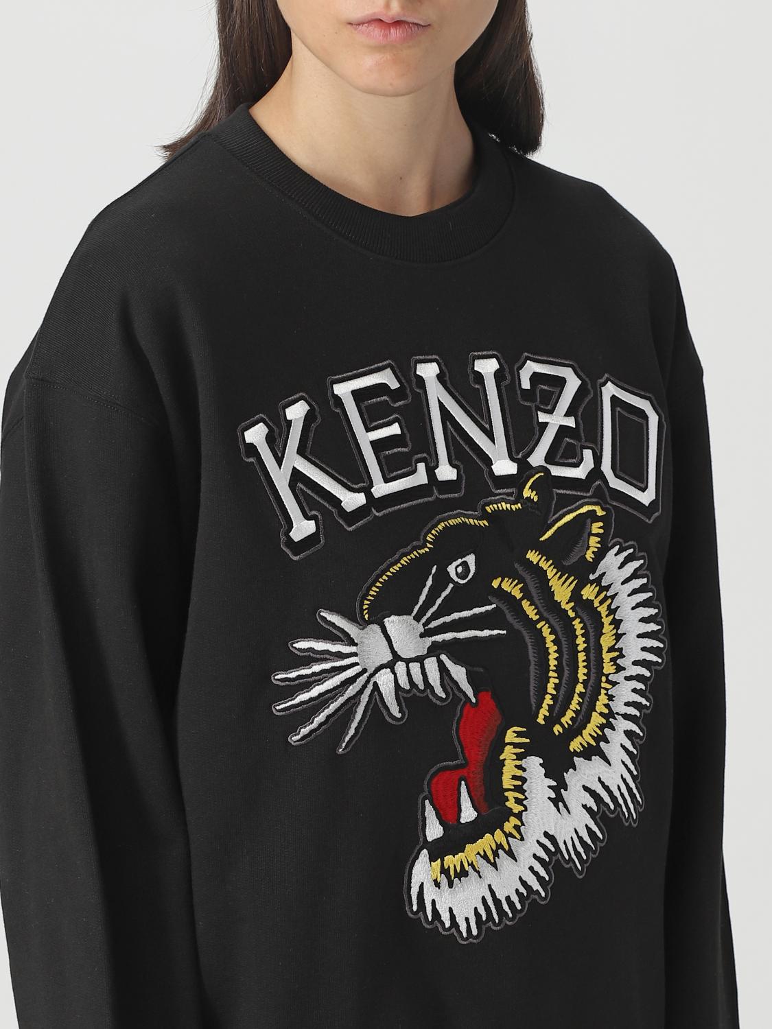 KENZO 스웨트셔츠: 스웨트셔츠 여성 Kenzo, 블랙 - Img 4