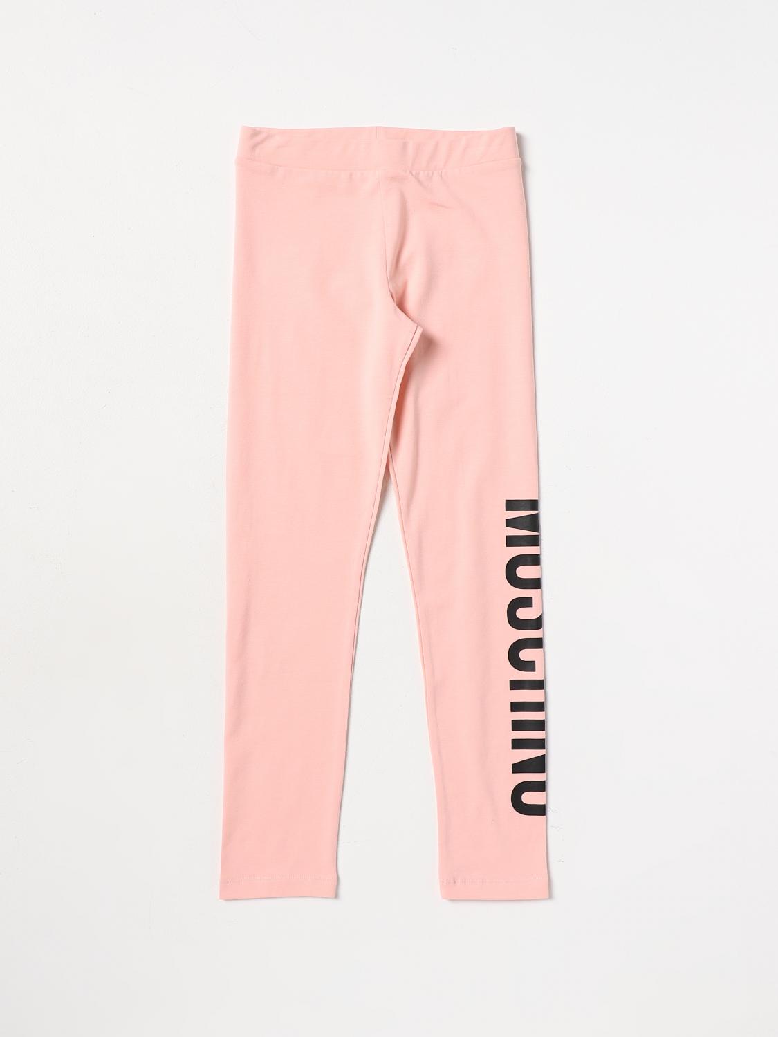 MOSCHINO HOSE: Hose kinder Moschino Kid, Pink - Img 1