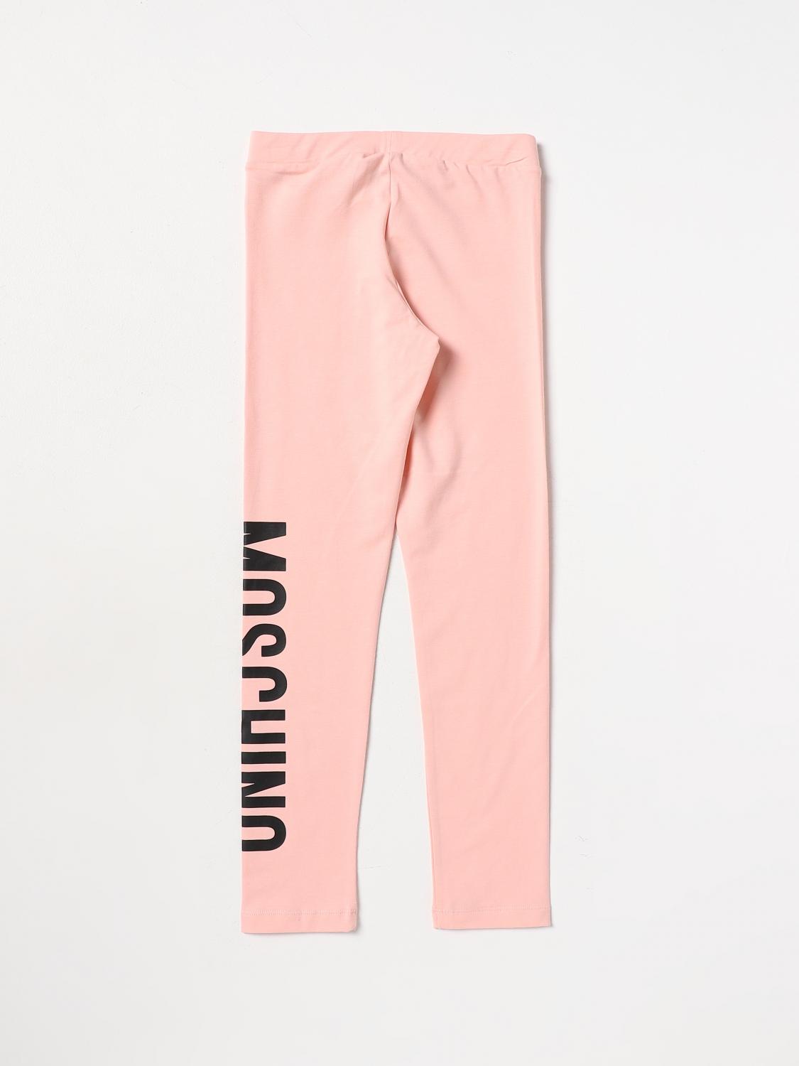 MOSCHINO HOSE: Hose kinder Moschino Kid, Pink - Img 2
