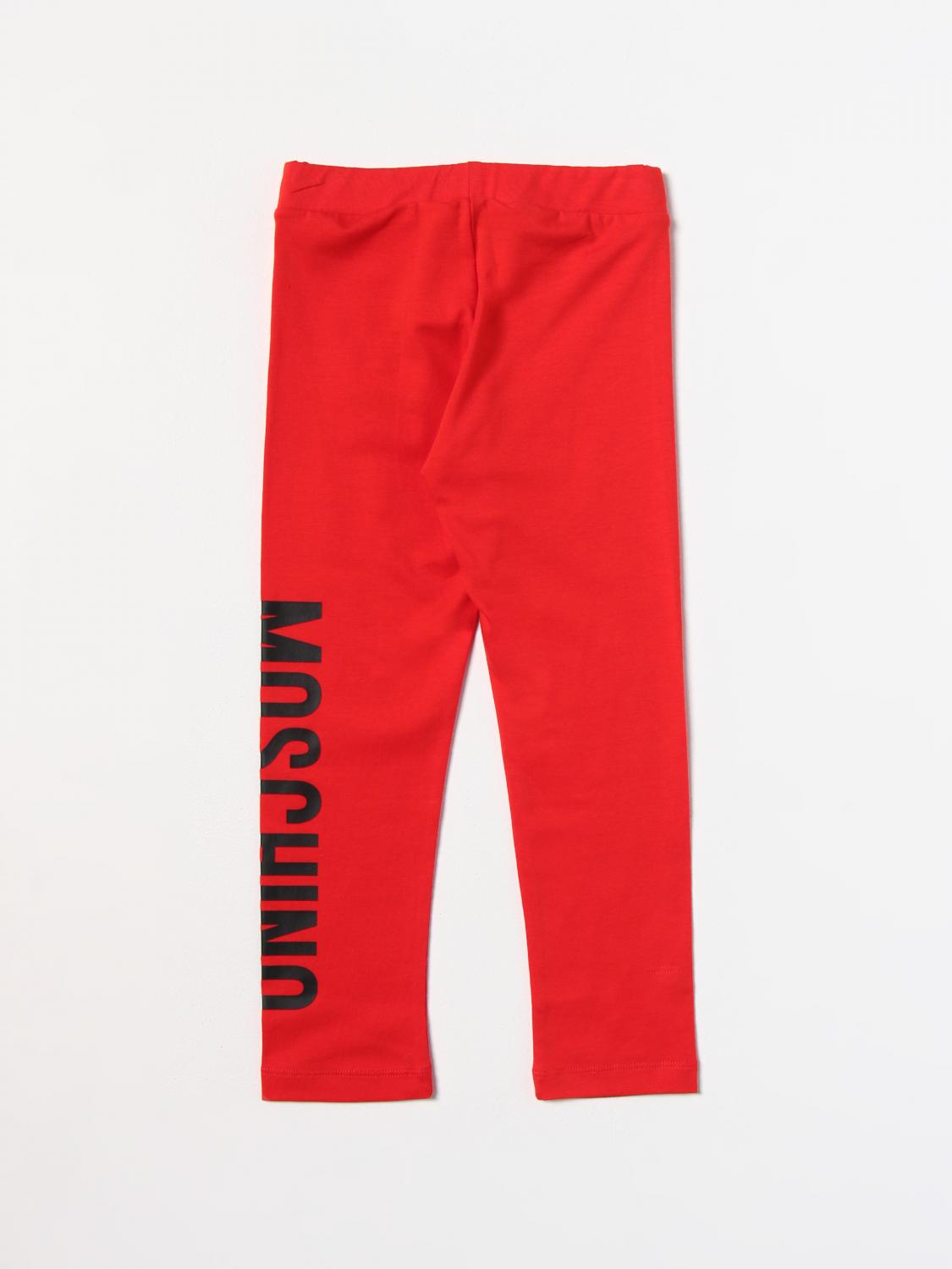 MOSCHINO HOSE: Hose kinder Moschino Kid, Rot - Img 2