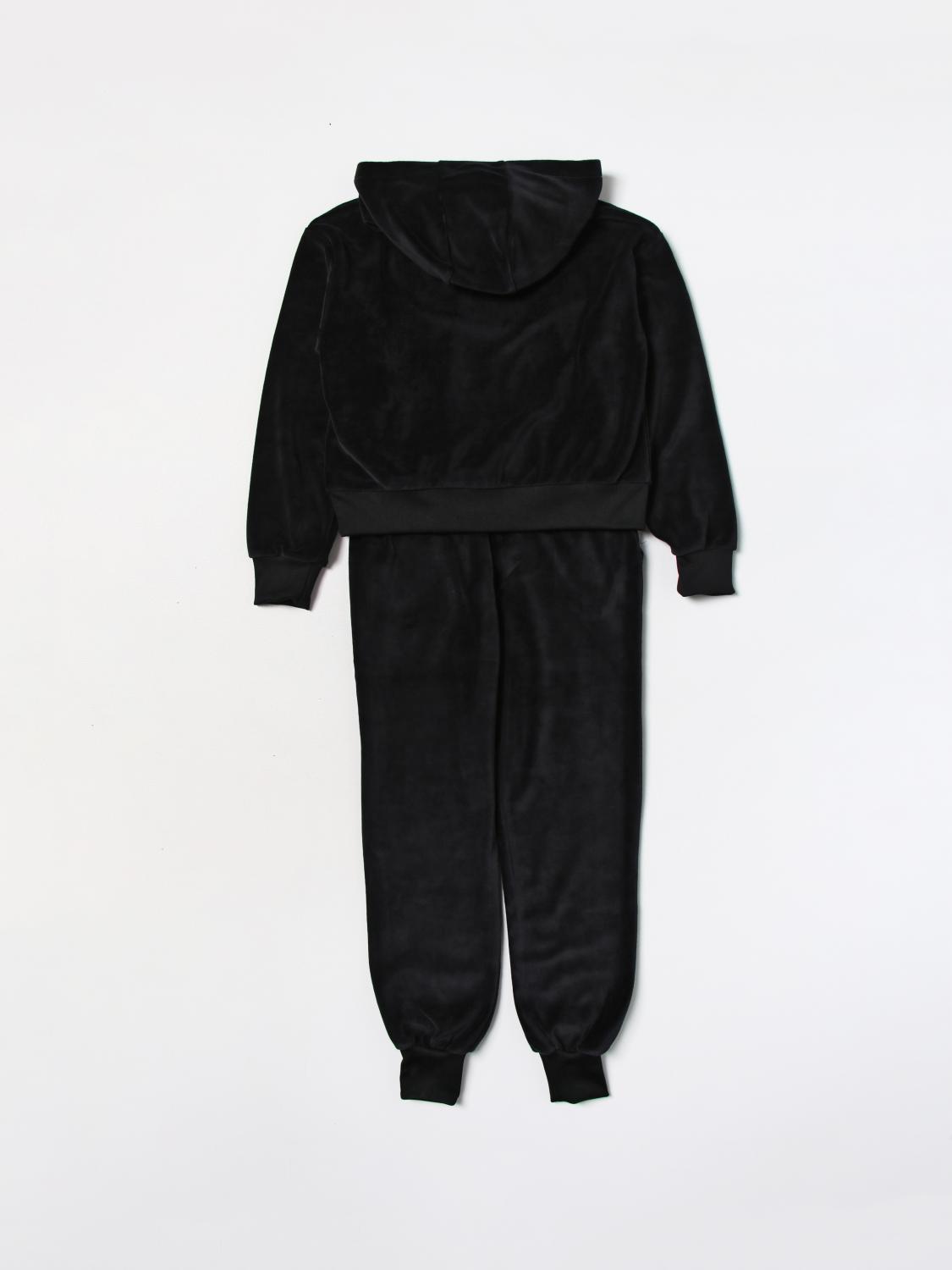 MOSCHINO CONJUNTO: Mono niños Moschino Kid, Negro - Img 2